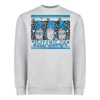 Hello Winter Gnome Heavyweight Sweatshirt | Teevron