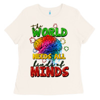 Bone The world needs all kinds of minds Ladies Tee - FaDigitalArtStudio