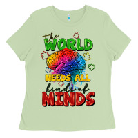 Matcha The world needs all kinds of minds Ladies Tee - FaDigitalArtStudio