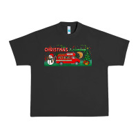 Pigment Black christmas is coming Urban Heavy Tee - BundleAndBundleShop