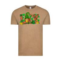 Vintage Coffee Western Luck With Gnome And Beer Vintage Tee - BundleAndBundleShop