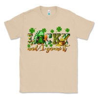Mushroom Lucky and i gnome it St. Patrick's Day Classic Tee - CowGirlArtShop