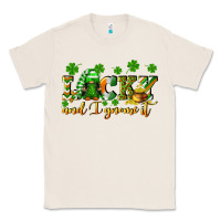 Natural Lucky and i gnome it St. Patrick's Day Classic Tee - CowGirlArtShop