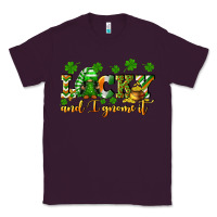 Plum Lucky and i gnome it St. Patrick's Day Classic Tee - CowGirlArtShop