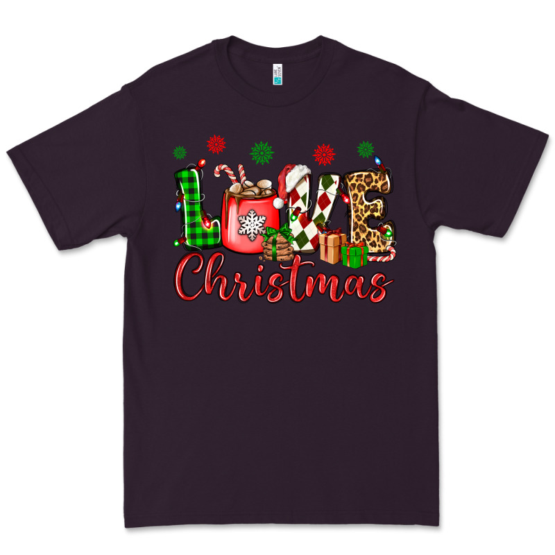 Love Christmas Premium Tee by OliviaCreatesArt | Teevron
