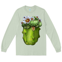 Matcha Blossfeldia Cactus Long Sleeve Tee - LillyAllenDesigns