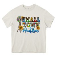 Small Town Autism Heavy Core Tee | Teevron