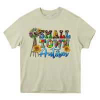 Mossy small town autism Heavy Core Tee - CowGirlArtShop