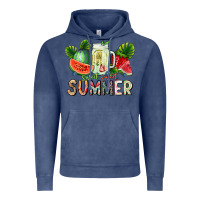 Vintage Denim Sweet Sweet Summer Vintage Hoodie - CowhideDigitalArt