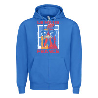 True Royal le mans t  shirt le mans france gallic rooster t  shirt Zipper Hoodie - linhVisuals