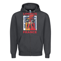 Smoke limoges t  shirt limoges france gallic rooster t  shirt Zipper Hoodie - linhVisuals