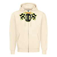 Sandshell firestone one racing Zipper Hoodie - linhVisuals