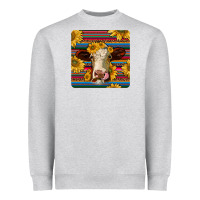 Heather Grey serape hereford coaster Heavyweight Sweatshirt - JahusDesignShop