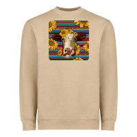 Mushroom serape hereford coaster Heavyweight Sweatshirt - JahusDesignShop