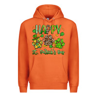 Carrot happy st. patricks day paws Premium Hoodie - Artiststas