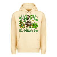 Pina Colada happy st. patricks day paws Premium Hoodie - Artiststas