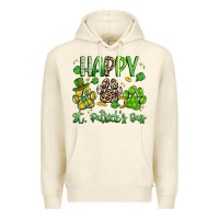 Sandshell happy st. patricks day paws Premium Hoodie - Artiststas