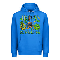 True Royal happy st. patricks day paws Premium Hoodie - Artiststas