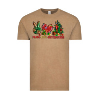 Vintage Coffee Peace Love Nutcrackers Vintage Tee - BundleAndBundleShop