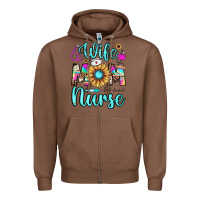 Chestnut wife mom nurse Zipper Hoodie - JahusDesignShop