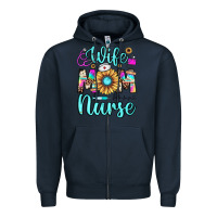 Navy wife mom nurse Zipper Hoodie - JahusDesignShop