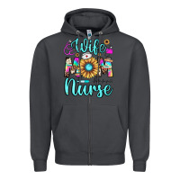 Smoke wife mom nurse Zipper Hoodie - JahusDesignShop