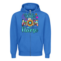 True Royal wife mom nurse Zipper Hoodie - JahusDesignShop