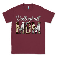 Burgundy volleyball  mom Classic Tee - Jasminsmagicworld