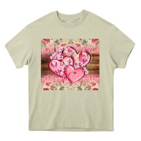 Mossy cancer hearts Heavy Core Tee - CowGirlArtShop