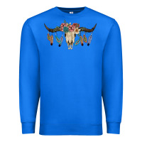 True Royal Texas Longhorn Bull Skull Premium Sweatshirt - JahusDesignShop