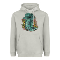 Moon Dust Turquoise Cowboy Boots Heavyweight Hoodie - JahusDesignShop