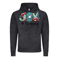 Vintage Black Joy to the World Vintage Hoodie - CowhideDigitalArt