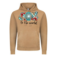 Vintage Camel Joy to the World Vintage Hoodie - CowhideDigitalArt