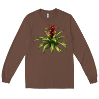 Chestnut Bromeliads Long Sleeve Tee - LillyAllenDesigns