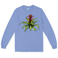 Colony Blue Bromeliads Long Sleeve Tee - LillyAllenDesigns