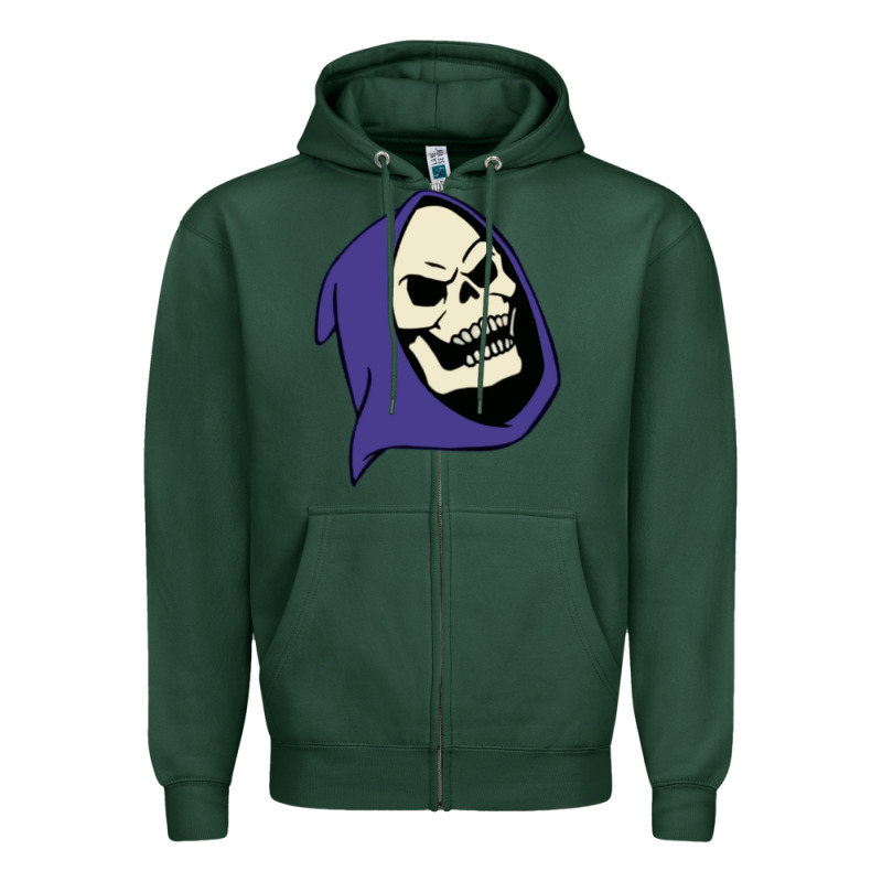 Skeletor Zipper Hoodie by linhVisuals | Teevron