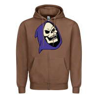 Chestnut SKELETOR Zipper Hoodie - linhVisuals