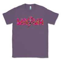 Lavender Mama neon lightning bolt mother's day Classic Tee - HowdyJamesFarm