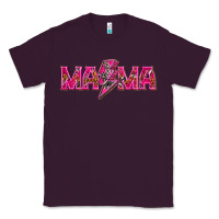 Plum Mama neon lightning bolt mother's day Classic Tee - HowdyJamesFarm