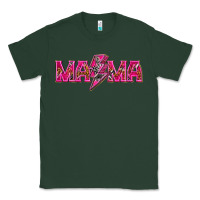 Sports Green Mama neon lightning bolt mother's day Classic Tee - HowdyJamesFarm