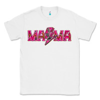 White Mama neon lightning bolt mother's day Classic Tee - HowdyJamesFarm