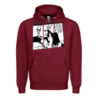 Burgundy putin trump original goo parody Zipper Hoodie - linhVisuals