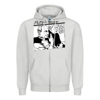 Dove Grey putin trump original goo parody Zipper Hoodie - linhVisuals