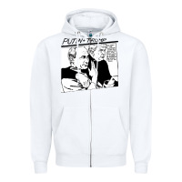White putin trump original goo parody Zipper Hoodie - linhVisuals