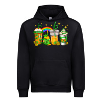 Black st patricks day coffee Urban Hoodie - Jasminsmagicworld