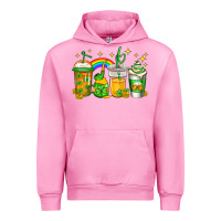 Fuchsia Pink st patricks day coffee Urban Hoodie - Jasminsmagicworld