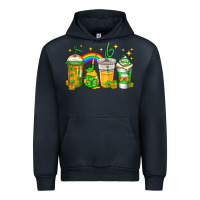 Navy st patricks day coffee Urban Hoodie - Jasminsmagicworld