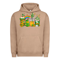 Pigment Burro st patricks day coffee Urban Hoodie - Jasminsmagicworld