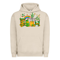 Pigment French Oak st patricks day coffee Urban Hoodie - Jasminsmagicworld