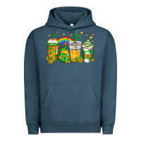Pigment Midnight Navy st patricks day coffee Urban Hoodie - Jasminsmagicworld